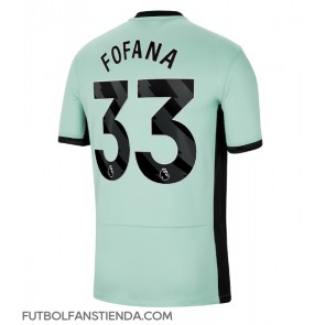Chelsea Wesley Fofana #33 Tercera Equipación 2023-24 Manga Corta